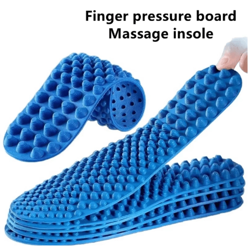AllDay Foot Fatigue Relief Insoles Finger Pressure Massage Shoe Inserts For Men Women 0
