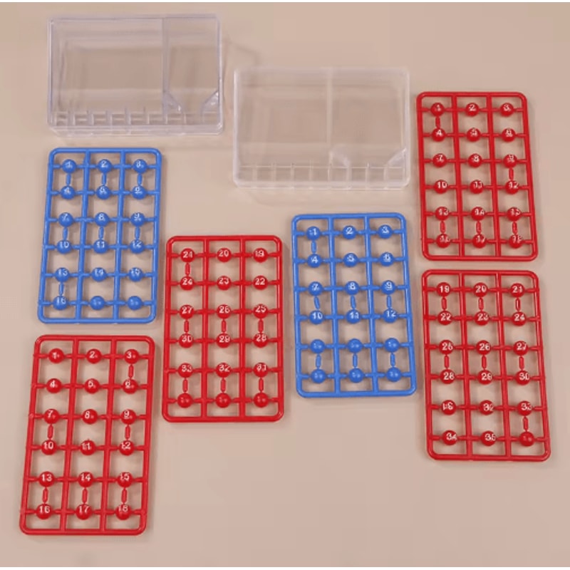 Portable Mini Bingo Machine Shake Spin Lottery Number Picker Party Game Set 3