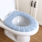 Plush Toilet Seat Cover Warm Soft Acrylic Toilet Mat Washable Bathroom Lid Cover 2