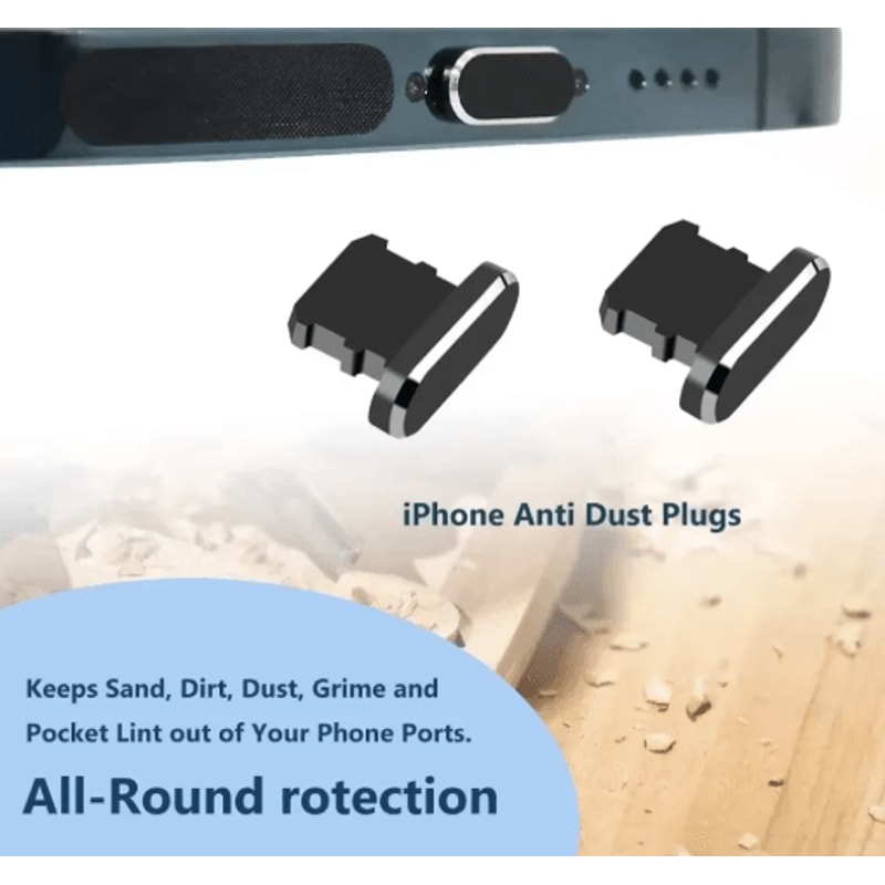 Precision Phone Charging Port Cleaning Kit With Dust Plug Set Speaker Earphone Cleaner For IPhone 12