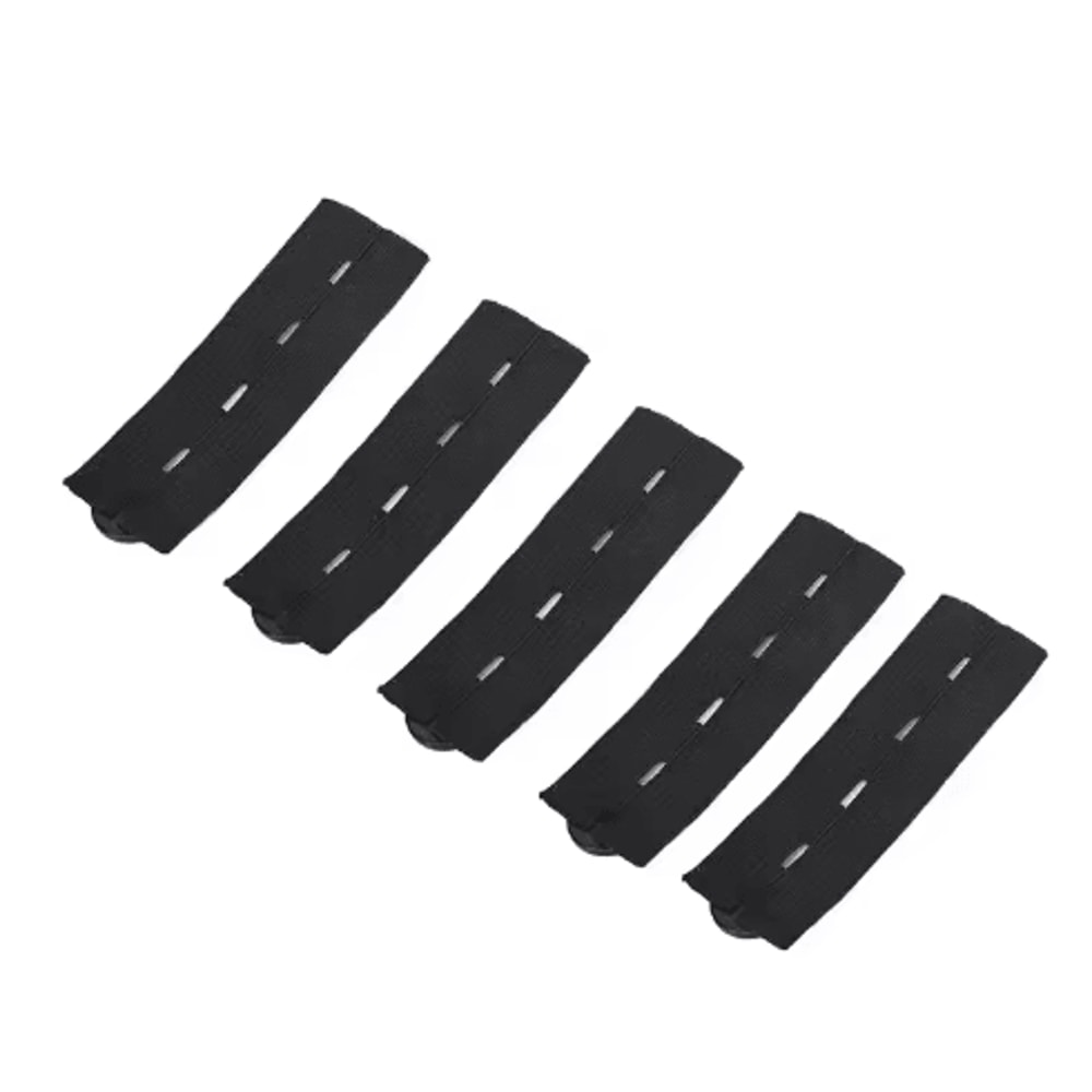 5PCS Adjustable Pants Waist Extender Set Unisex Jeans Maternity Button Hooks 1