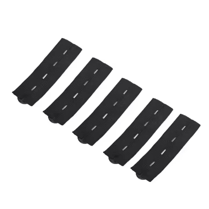 5PCS Adjustable Pants Waist Extender Set Unisex Jeans Maternity Button Hooks 1