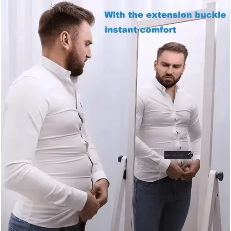 5PCS Adjustable Pants Waist Extender Set Unisex Jeans Maternity Button Hooks 5