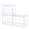 Stackable Clear Display Box For Collectibles Dustproof Plastic Storage Case With Interlayers 1
