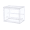 Stackable Clear Display Box For Collectibles Dustproof Plastic Storage Case With Interlayers 2