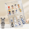 Stackable Clear Display Box For Collectibles Dustproof Plastic Storage Case With Interlayers 5