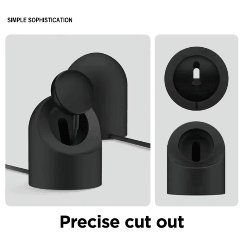 Universal Samsung Galaxy Watch Charger Stand Silicone Charging Dock For Galaxy Watch 3 4 5 Pro 6 3