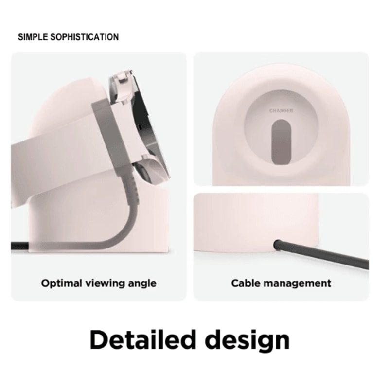 Universal Samsung Galaxy Watch Charger Stand Silicone Charging Dock For Galaxy Watch 3 4 5 Pro 6 6