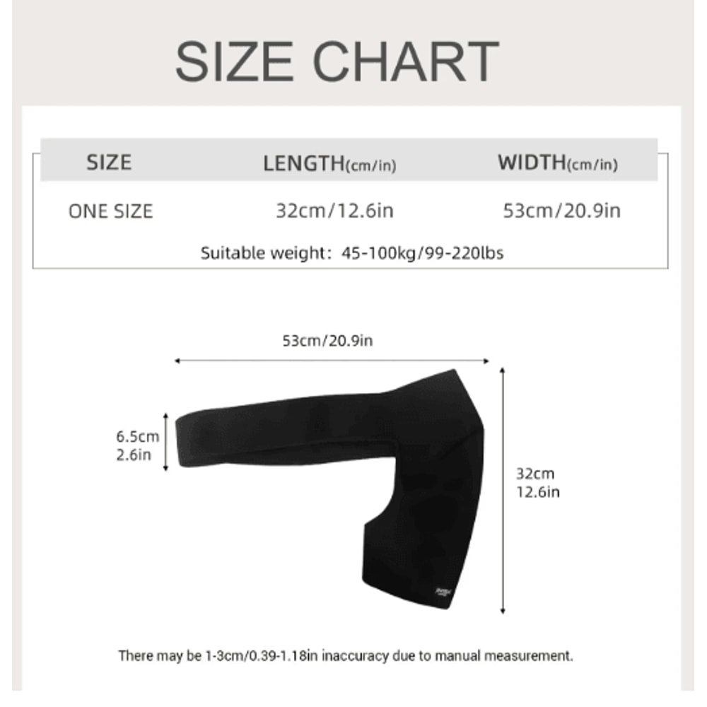 VBOSI Adjustable Rotator Cuff Shoulder Brace Breathable Elastic Support For Men Women 2