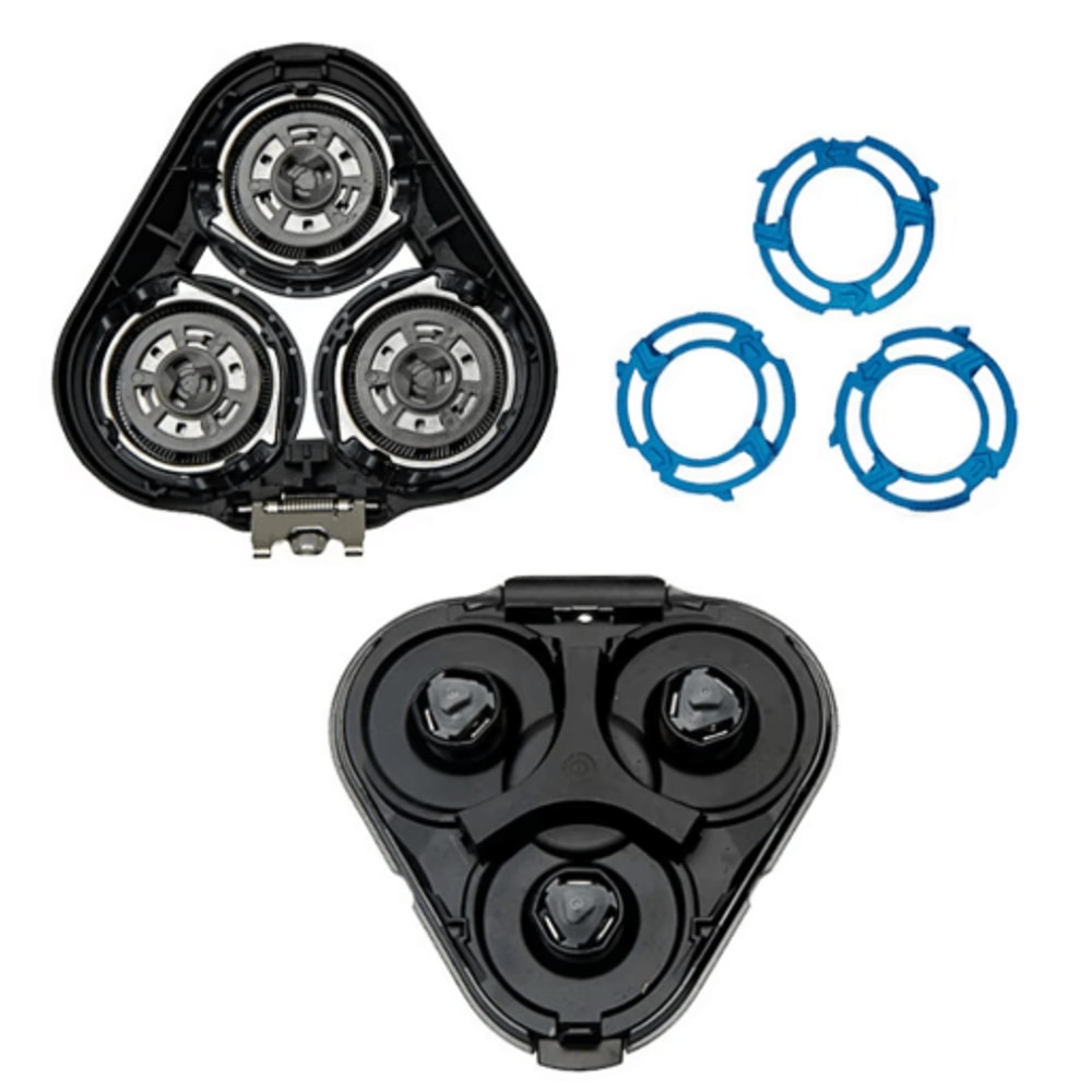 Washable Philips S5000 Replacement Shaver Head Rotary Razor Blade Refill For Series 5000 5