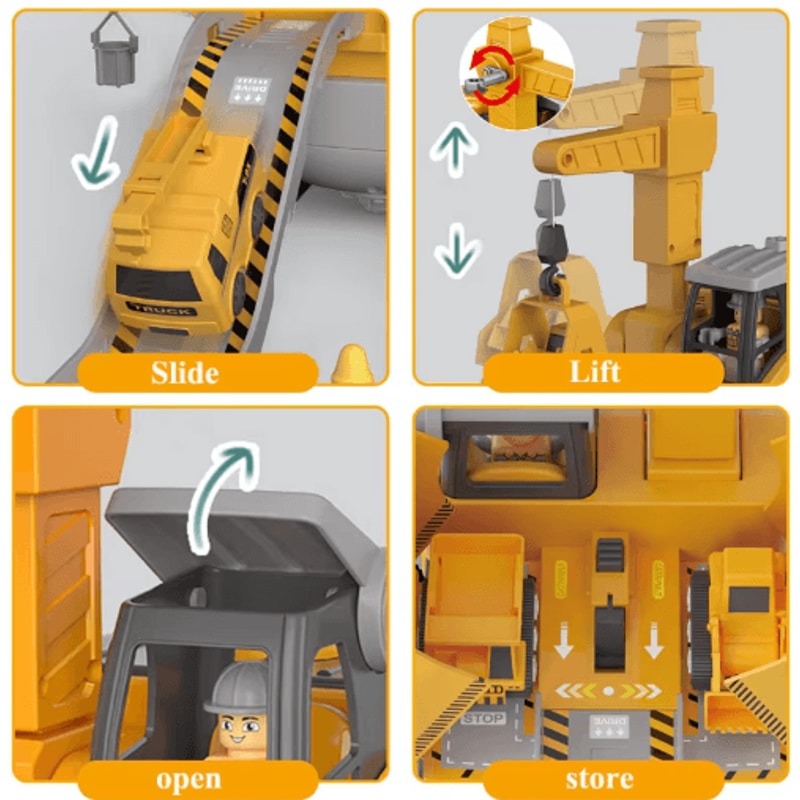 Kids Engineering Tool Set With Electric Drill Educational Build Your Own Vehicle Kit 3