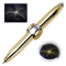 Multifunctional Gyro Fidget Pen Metal LED Spinner Ballpoint With Luminous Rotating Top 0