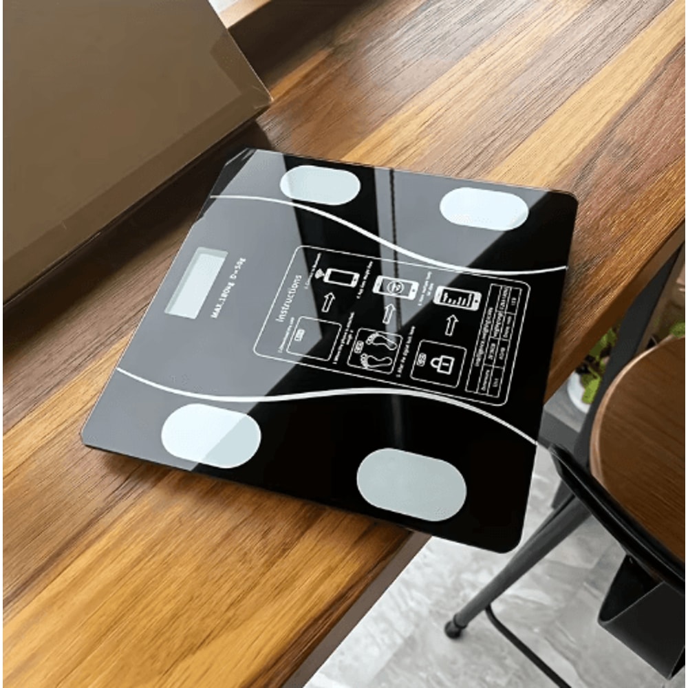 Intelligent Digital Body Weight Scale With Backlit LED Display 400 Lbs High Capacity Bathroom Scal 2