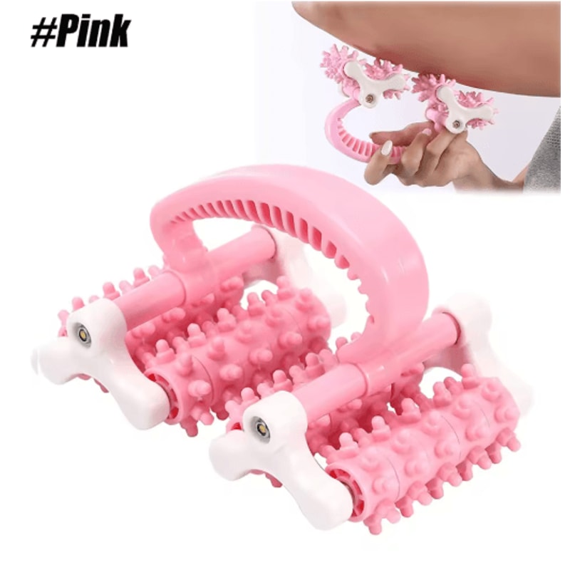 Deep Tissue Muscle Massage Roller Fascia AntiCellulite Myofascial Release Tool 2