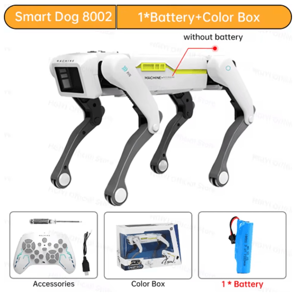 Teeggi Intelligent RC Robot Dog Toy Multifunction Smart Bionic Mechanical Pet With Remote Control 3