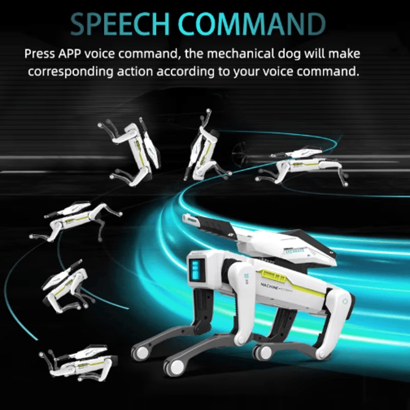 Teeggi Intelligent RC Robot Dog Toy Multifunction Smart Bionic Mechanical Pet With Remote Control 4