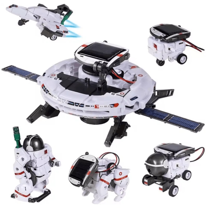 6in1 Solar Robot Kit For Kids STEM Building Science Experiment Set 2