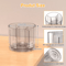 360 Rotating Makeup Brush Holder Clear Spinning Cosmetics Desk Organizer 7