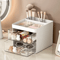 Compact Drawer Desktop Organizer MultiCompartment Desk Storage Box For Cards Phones Cosmetics 5