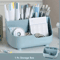 Large Capacity Five Compartment Desk Organizer Student Office Desktop Storage Box 7