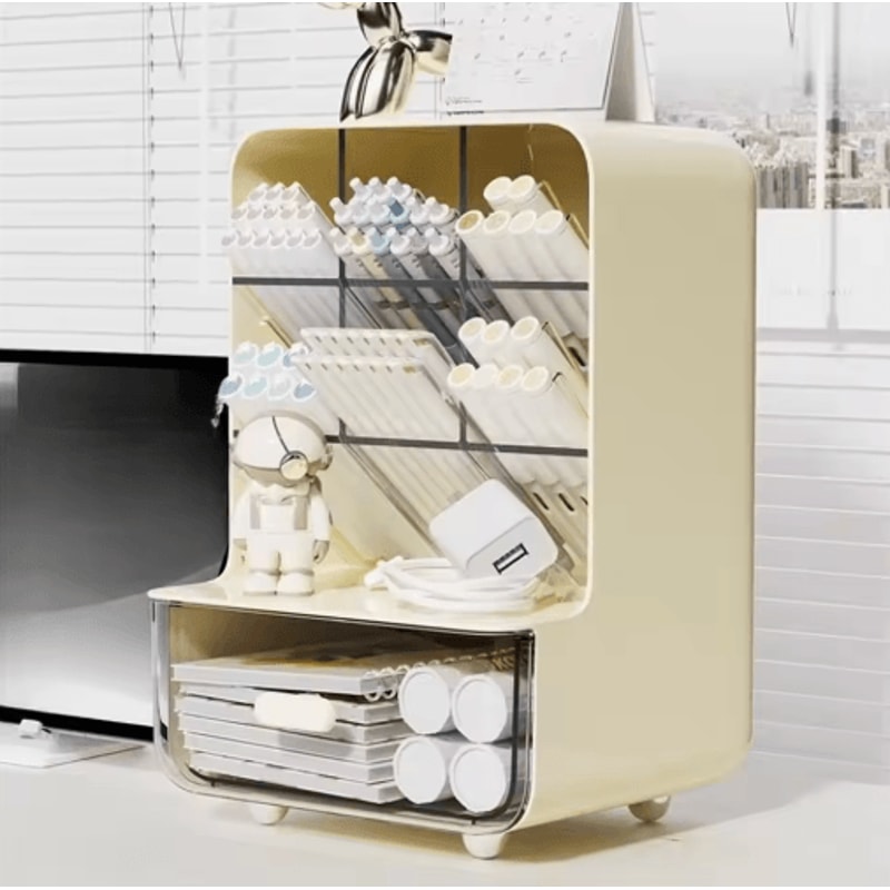 Large Capacity Slanted Pen Holder Desk Organizer 4