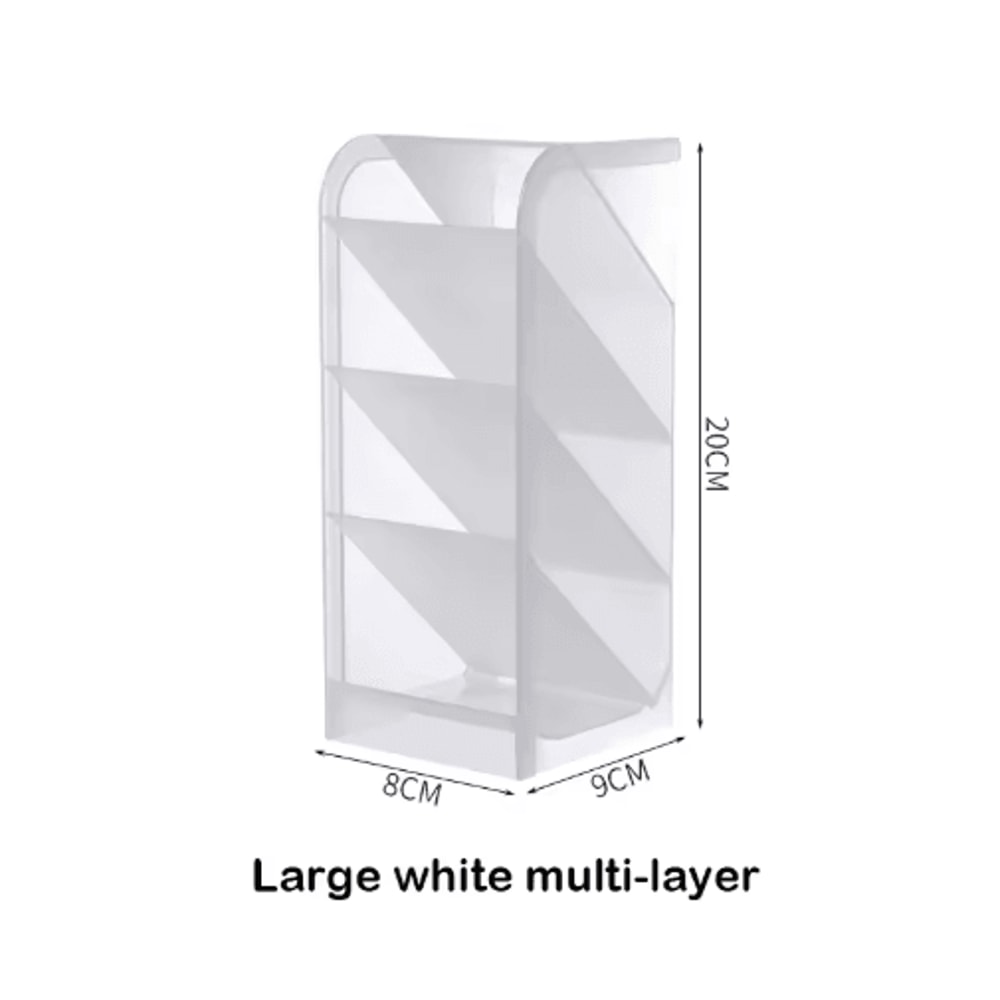 Matte Kawaii Large Capacity Desk Pen Holder Organizer 1