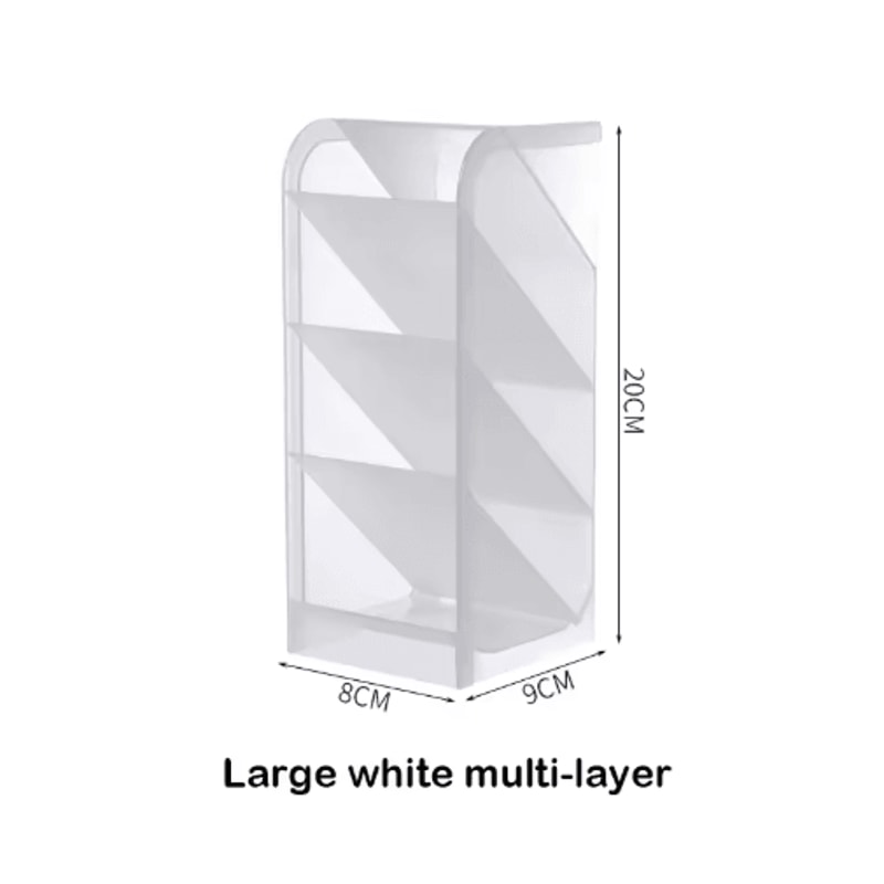 Matte Kawaii Large Capacity Desk Pen Holder Organizer 1