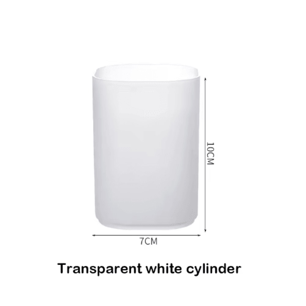 Matte Kawaii Large Capacity Desk Pen Holder Organizer 5