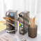 Matte Kawaii Large Capacity Desk Pen Holder Organizer 8