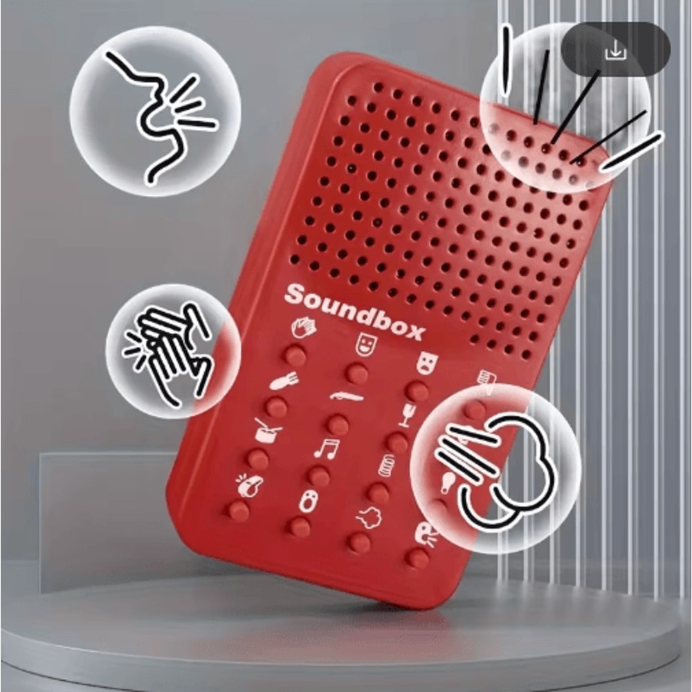 Portable Electronic Party Sound Effects Machine With 16 Funny Sounds 4