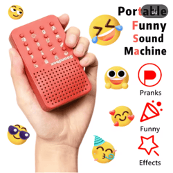portable electronic party sound effects machine with 16 funny sounds