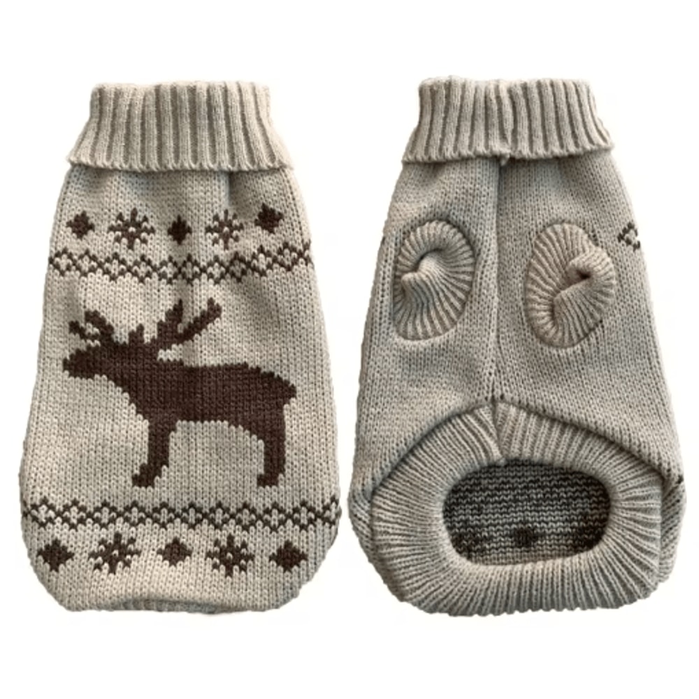 Warm Knitted Winter Dog Sweater For Small And Medium Dogs 1