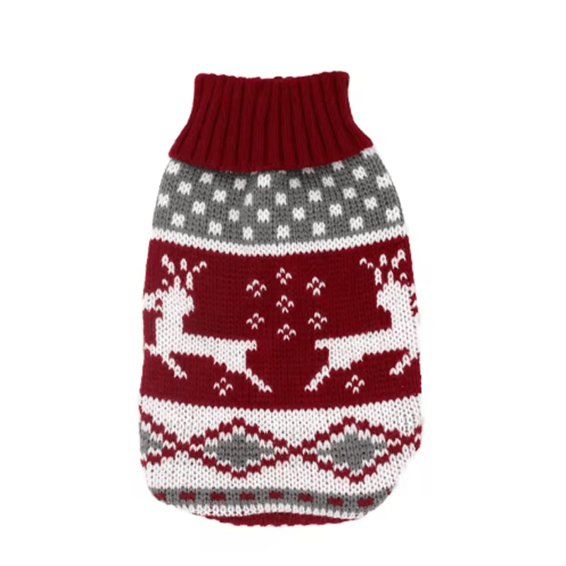 Warm Knitted Winter Dog Sweater For Small And Medium Dogs 2