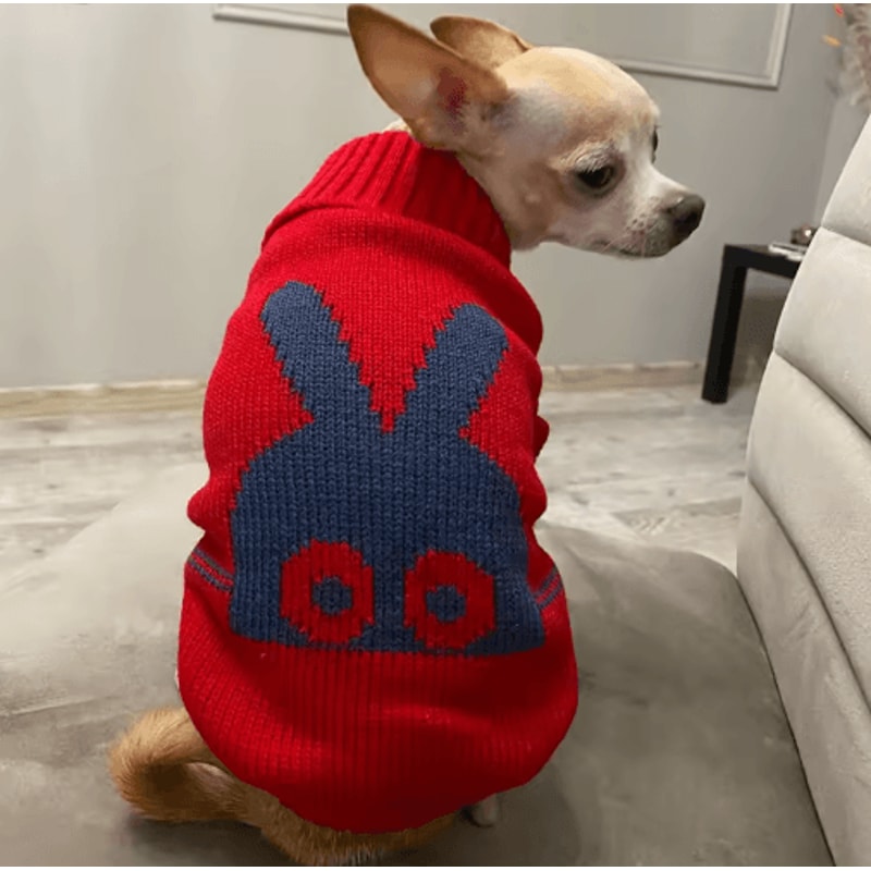 Warm Knitted Winter Dog Sweater For Small And Medium Dogs 9