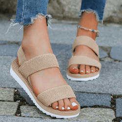 womens color block anti slip soft sole comfort shoes