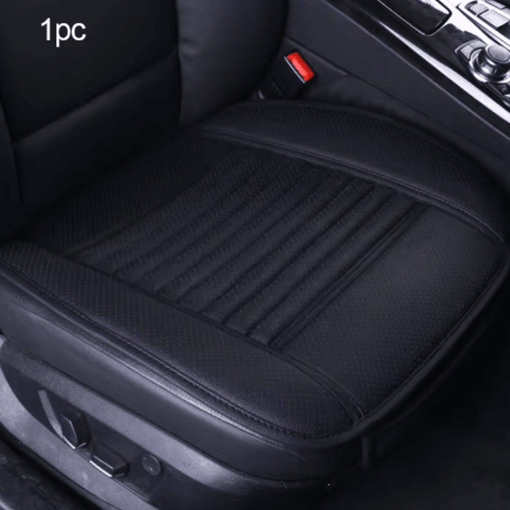 SEAMETAL PU Leather Universal Car Seat Cushion Protector 3