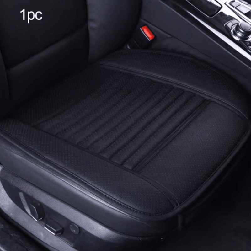 SEAMETAL PU Leather Universal Car Seat Cushion Protector 3