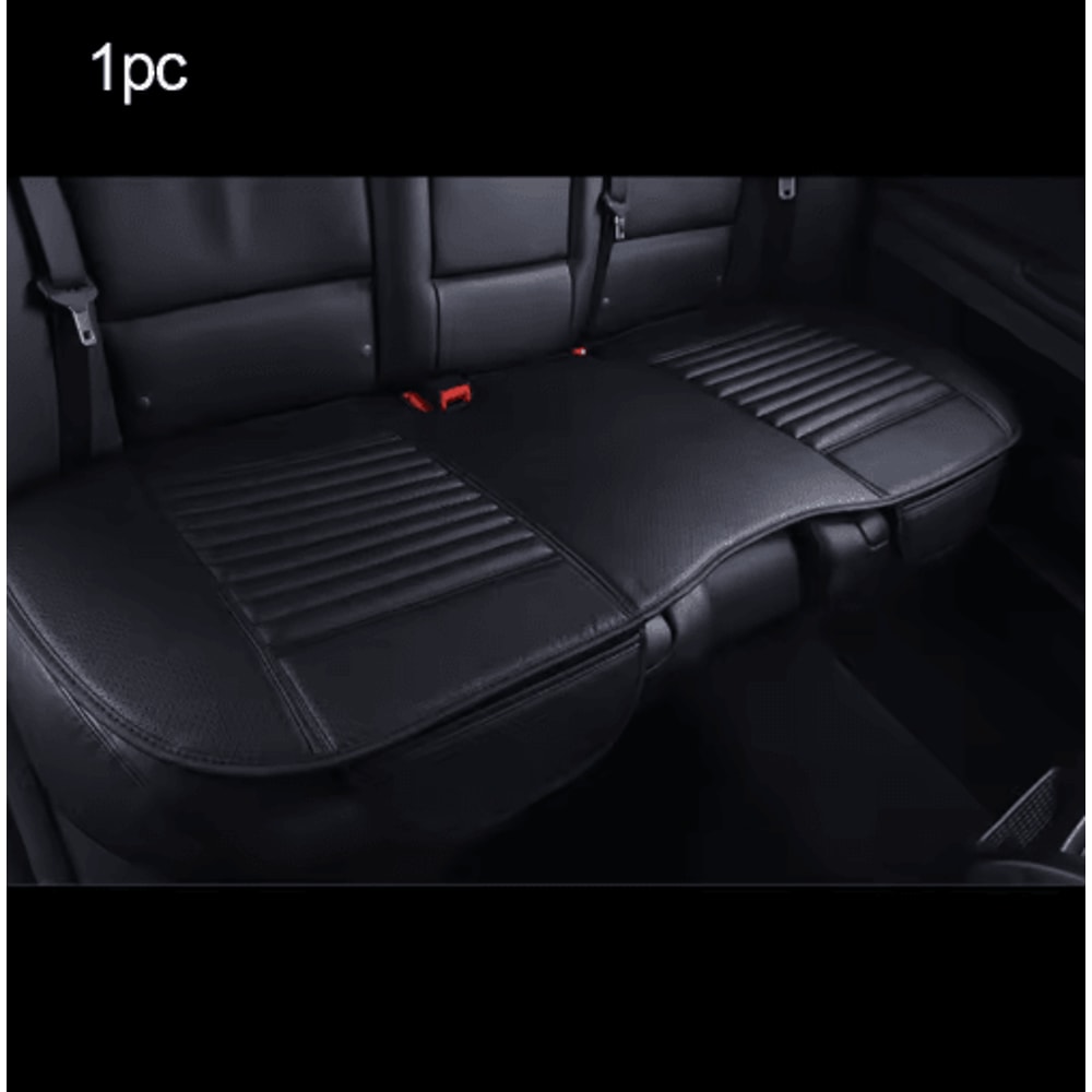 SEAMETAL PU Leather Universal Car Seat Cushion Protector 5
