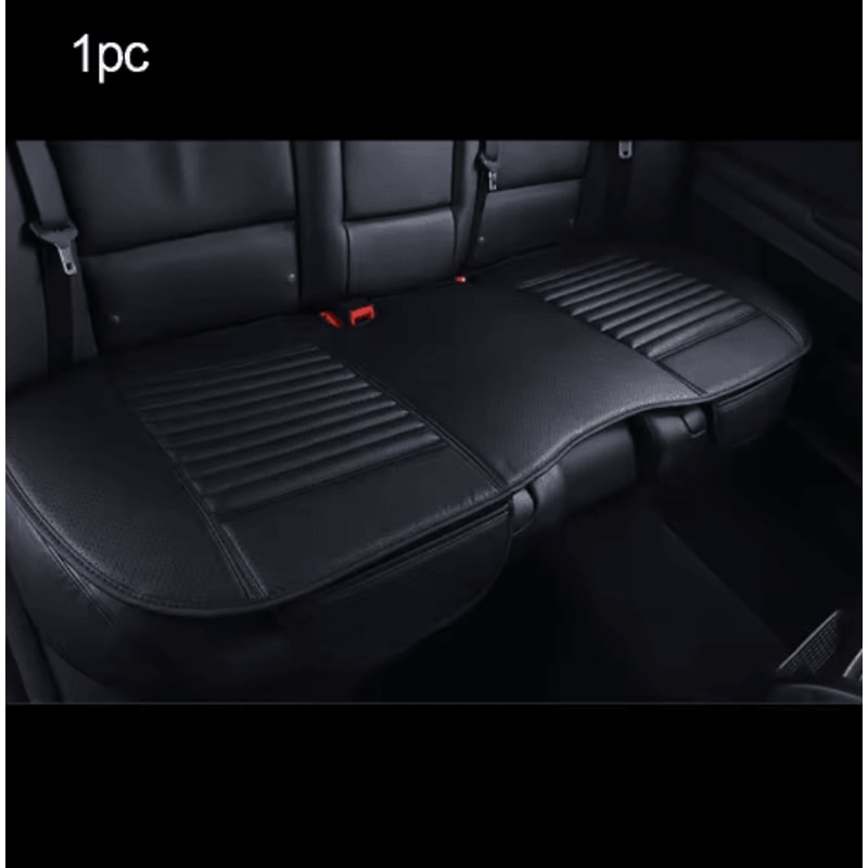 SEAMETAL PU Leather Universal Car Seat Cushion Protector 5