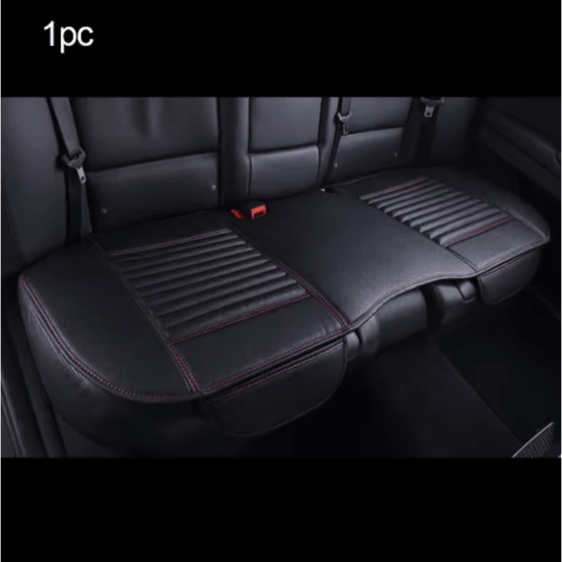 SEAMETAL PU Leather Universal Car Seat Cushion Protector 6