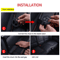 SEAMETAL PU Leather Universal Car Seat Cushion Protector 7