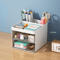 Compact Small Desk Organizer With Drawer For Office And Vanity 3