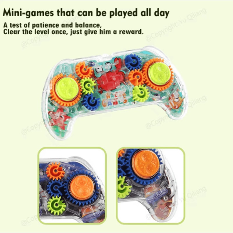 Intelligence Maze Gear Track Ball Logic Training Toy 2