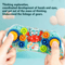 Intelligence Maze Gear Track Ball Logic Training Toy 3