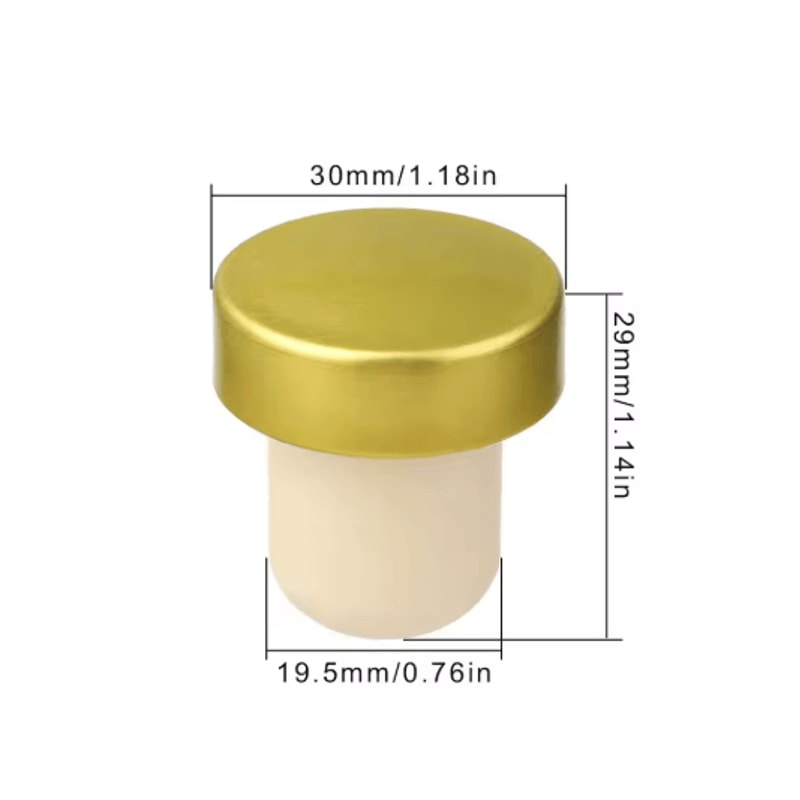 Silicone Vacuum Wine And Champagne Bottle Stopper Plug 1