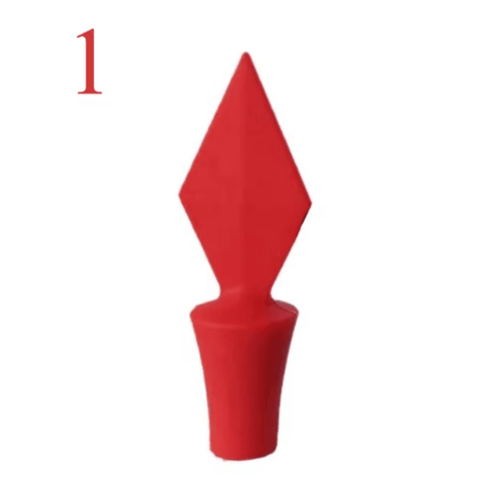 Silicone Vacuum Wine And Champagne Bottle Stopper Plug 12