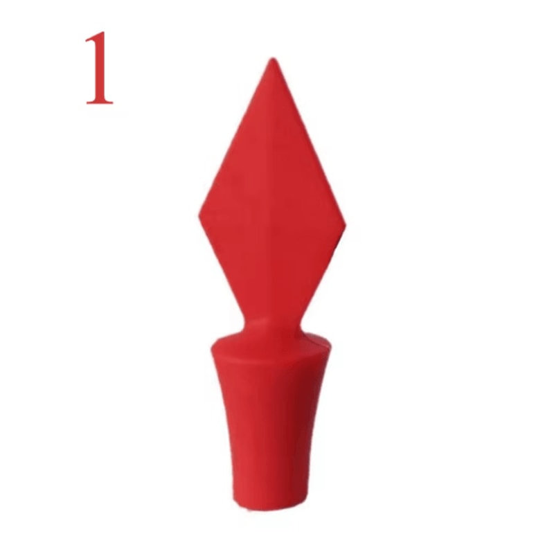 Silicone Vacuum Wine And Champagne Bottle Stopper Plug 12
