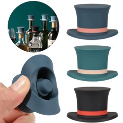 silicone vacuum wine and champagne bottle stopper plug