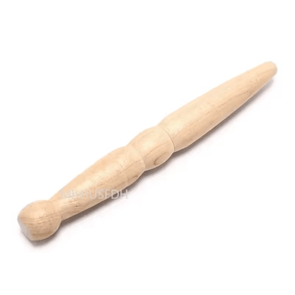 Natural Wooden Foot And Body Massage Stick For Reflexology And Muscle Relief 5