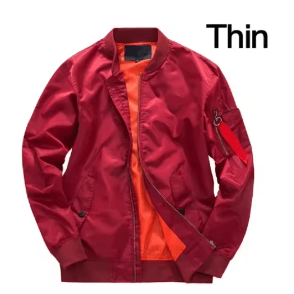 Mens Autumn Winter Windproof Baseball Jacket For Outdoor Wear 1